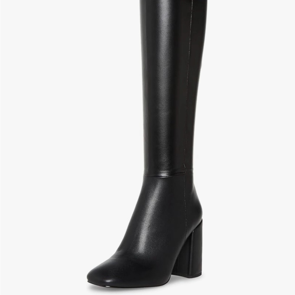 Steve Madden Black Heeled Boots